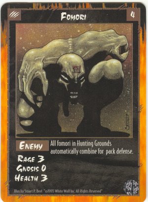 Fomori Enemy C Rage CCG Limited Edition