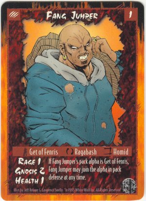 Fang Jumper Character C Rage CCG Limited Edition