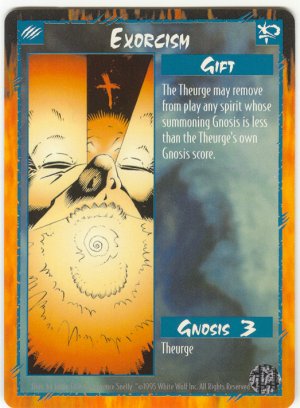 Exorcism Gift C Rage CCG Limited Edition