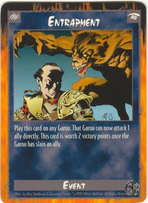 Entrapment Event/Quest U Rage CCG Limited Edition