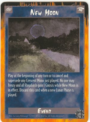 New Moon Event C Rage CCG Limited Edition