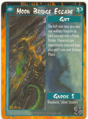 Moon Bridge Escape Gift U Rage CCG Limited Edition