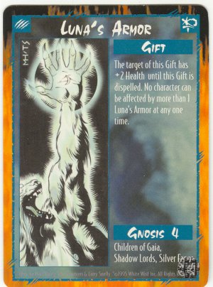 Luna's Armor Gift U Rage CCG Limited Edition