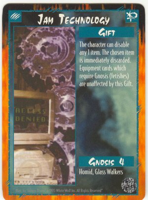 Jam Technology Gift U Rage CCG Limited Edition