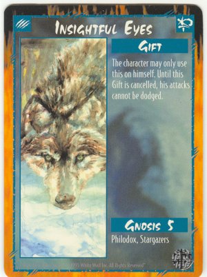 Insightful Eyes Gift C Rage CCG Limited Edition