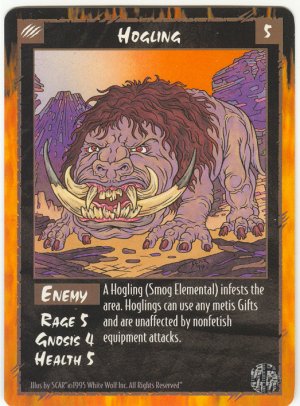 Hogling Enemy C Rage CCG Limited Edition