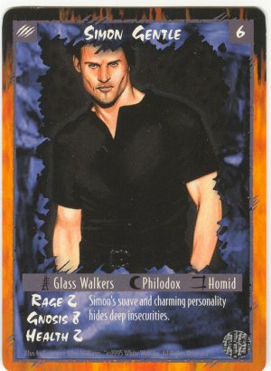 Simon Gentle Character C Rage CCG Limited Edition