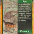 Rite of Wisdom Rite C Rage CCG Limited Edition