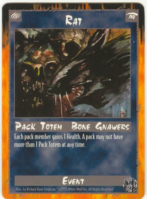 Rat Event: Tote U Rage CCG Limited Edition