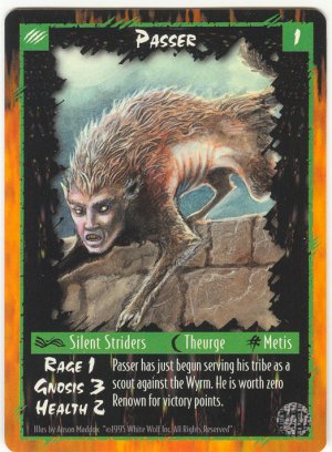 Passer Character C Rage CCG Limited Edition