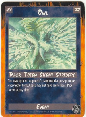 Owl Event: Tote U Rage CCG Limited Edition