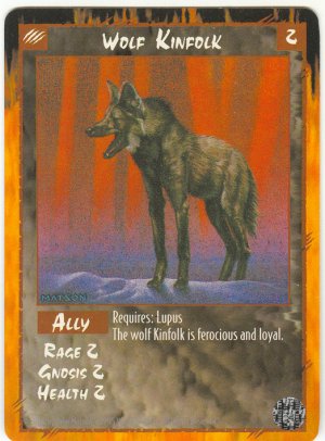Wolf Kinfolk Ally C Rage CCG Limited Edition