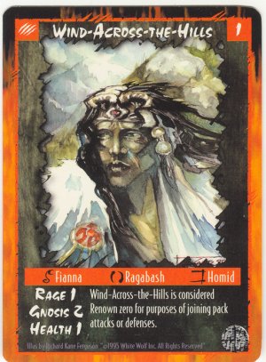 Wind-Across-the-Hills Character C Rage CCG Limited Edition