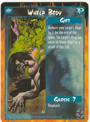 Whelp Body Gift U Rage CCG Limited Edition