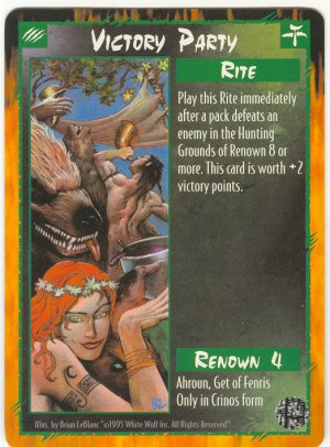 Victory Party Rite C Rage CCG Limited Edition