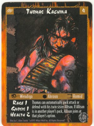 Thomas Kachina Character C Rage CCG Limited Edition