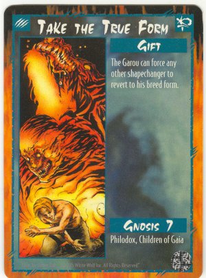 Take the True Form Gift U Rage CCG Limited Edition