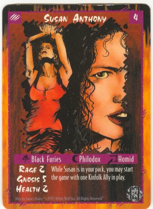 Susan Anthony Character C Rage CCG Limited Edition