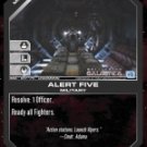 Alert Five BSG-057 (U) Battlestar Galactica CCG