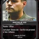Article 23 BSG-059 (C) Battlestar Galactica CCG