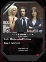 Colonial Day BSG-062 (C) Battlestar Galactica CCG
