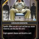 Crackdown BSG-017 (C) Battlestar Galactica CCG