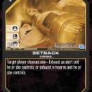 Setback BSG-041 (U) Battlestar Galactica CCG