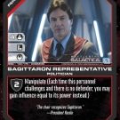 Tom Zarek, Sagitarron Representative BSG-140 (U) Battlestar Galactica CCG