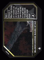 Blockading Base Star BTR-002 (U) Battlestar Galactica CCG