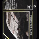 BS-75 Galactica BTR-003 (U) Battlestar Galactica CCG