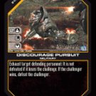 Discourage Pursuit BTR-015 (R) Battlestar Galactica CCG