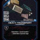 Heavy Transport BTR-151 (C) Battlestar Galactica CCG