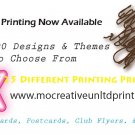 1000 Ct. Silvery Metallic Business Cards