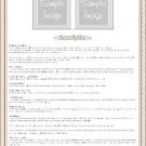 Cheeky Pink Blush Ebay Auction Template