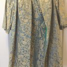 Ensemble Dress and Coat Vintage Claralura Original Gold Metallic Brocade
