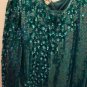 Sequin Evening Dress 2 Piece Designer Scala Size Large
