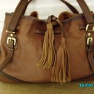 Designer inspired high end deerskin handbag