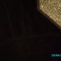 Sharif Designer suede jacket with tooled leather bib