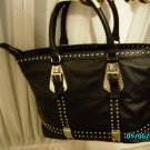 Designer inspired high end lambskin tote bag