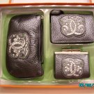 Sharif Designer boxed leather set