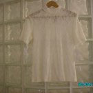 Ladies stretch lace top