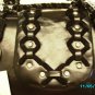 Charm and Luck designer leather crystal embellished bag