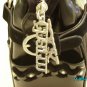Charm and Luck designer leather crystal embellished bag