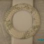 Carlos Falchi designer croco embosed leather and real lizard bag