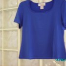 Ladies short sleeved square necked top
