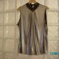 Ladies slinky gold top