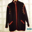 Bob Mackie designer fleece jacket