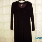 "Citi dress" stretch velour empire style dress