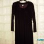 "Citi dress" stretch velour empire style dress