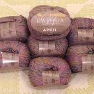$70 Lot--10 Skeins Nashua April "Lavender Blue" Cotton Yarn + Free Gift!